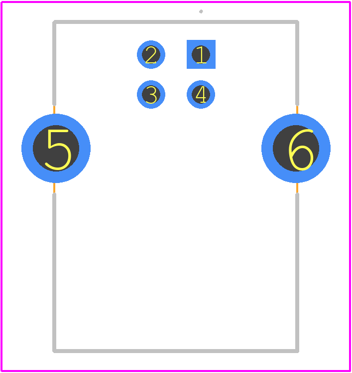 UJ2-BH-W4-TH - Same Sky PCB footprint - Other - Other - UJ2-BH-W4-TH-3