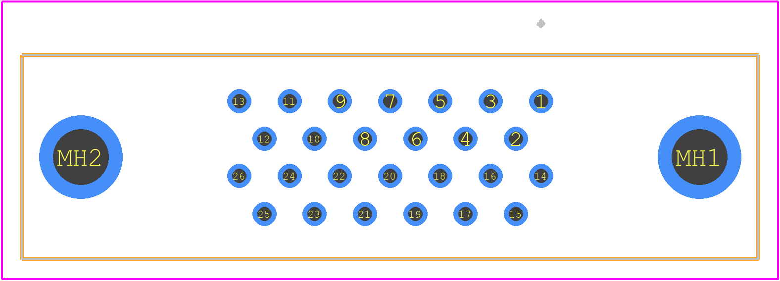 5786554-2 - TE Connectivity PCB footprint - Other - Other - 5786554-2-2