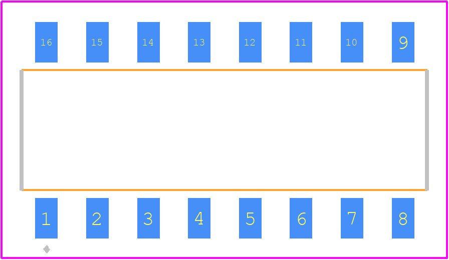 EDSP08SGLNNTR04 - TE Connectivity PCB footprint - Other - Other - EDSP08SGLNNTR04-2