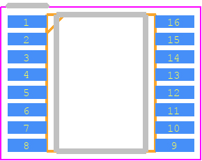 MIC2186YQS-TR - Microchip PCB footprint - Small Outline Packages - Small Outline Packages - MIC2186YQS-TR---