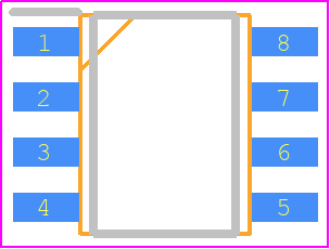 HLW8012 - Hilwi PCB footprint - Small Outline Packages - Small Outline Packages - HLW8012--