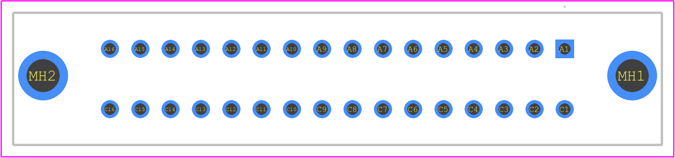 650936-5 - TE Connectivity PCB footprint - Other - Other - 650936-5-2