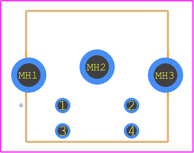 MD-40SMK - Same Sky PCB footprint - Other - Other - MD-40SMK-2