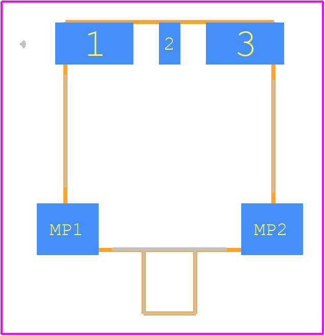 500ASSP1SM6RE - E-Switch PCB footprint - Other - Other - 500ASSP1SM6RE-3