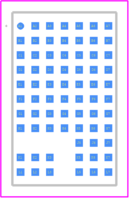 LTM8031EV#PBF - Analog Devices PCB footprint - Other - Other - LGA Package 71-Lead (15mm × 9mm × 2.82mm)_2023