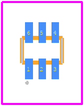 NCS4-442+ - Mini-Circuits PCB footprint - Other - Other - NCS4-442+-2