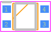 TLP3312 - Toshiba PCB footprint - SO Transistor Flat Lead - SO Transistor Flat Lead - TLP3312