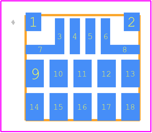 CER0358B - CTS PCB footprint - Other - Other - CER0358B-3