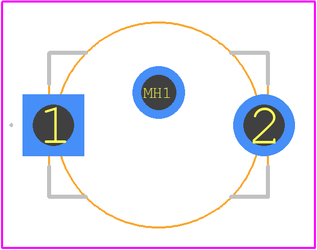 RCJ-025 - Same Sky PCB footprint - Other - Other - RCJ-025-2