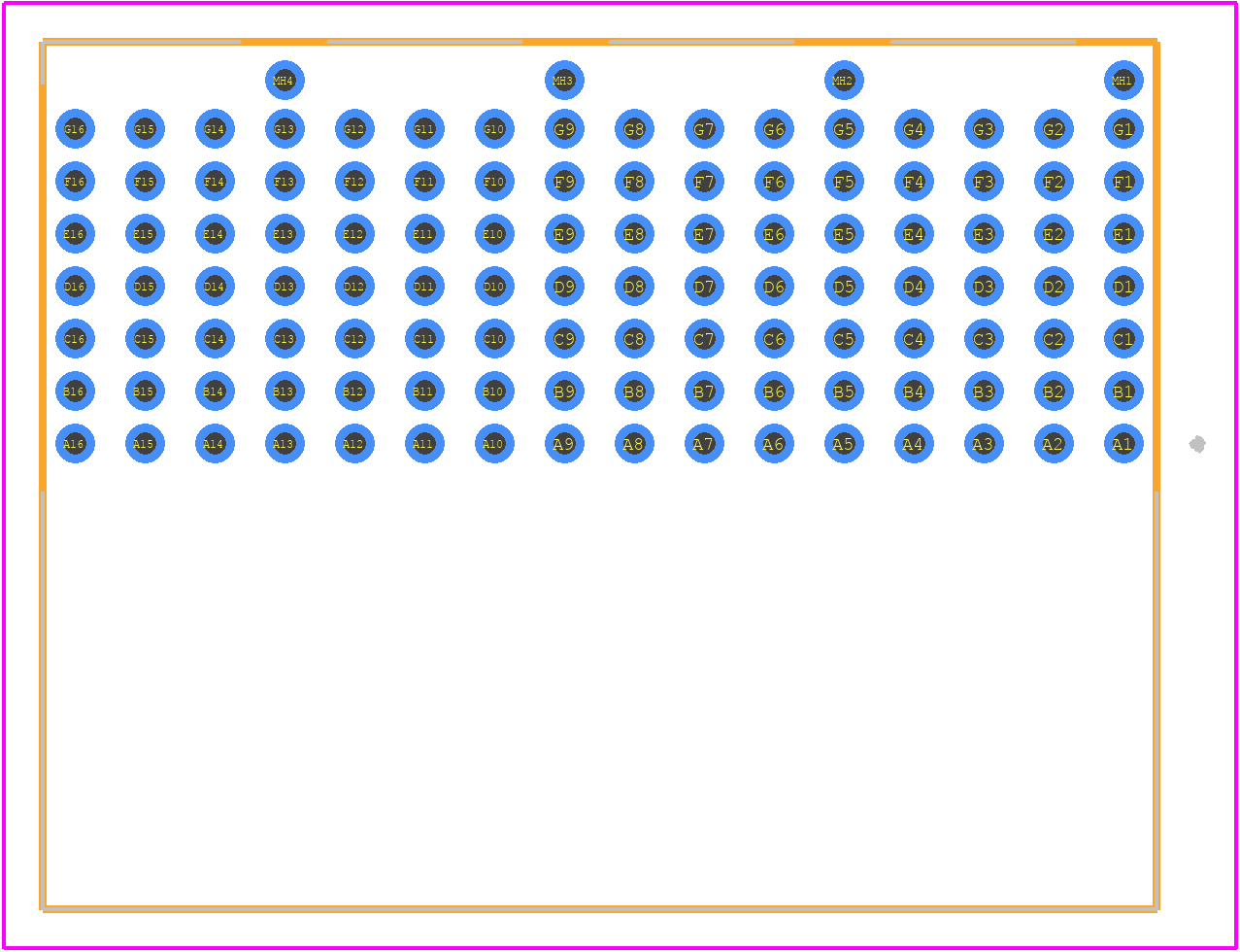 1410187-4 - TE Connectivity PCB footprint - Other - Other - 1410187-4-2