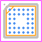 ADP5360ACBZ-2-R7 - Analog Devices PCB footprint - Other - Other - 32-Ball Wafer Level Chip Scale Package [WLCSP] (CB-32-2)