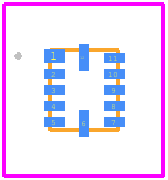 NTS0104GU12 - NXP PCB footprint - Other - Other -  XQFN12 (SOT1174-1)