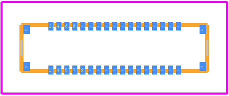 BM20B(0.6)-34DS-0.4V(53) - Hirose PCB footprint - Other - Other - BM20B(0.6)-34DS-0.4V(53)-1