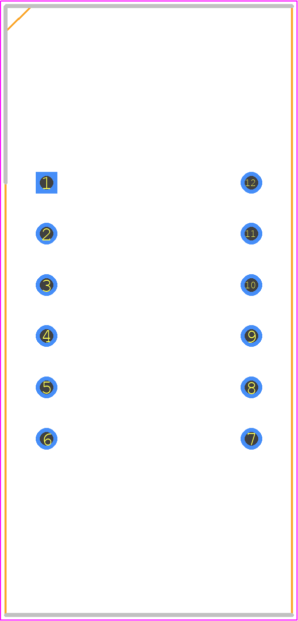 3461AS - ZHONGSHAN SILSMART OPTOELECTRONICS PCB footprint - Dual-In-Line Sockets - Dual-In-Line Sockets - 3461AS