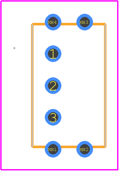AB11AB - NKK Switches PCB footprint - Other - Other - AB11AB-2