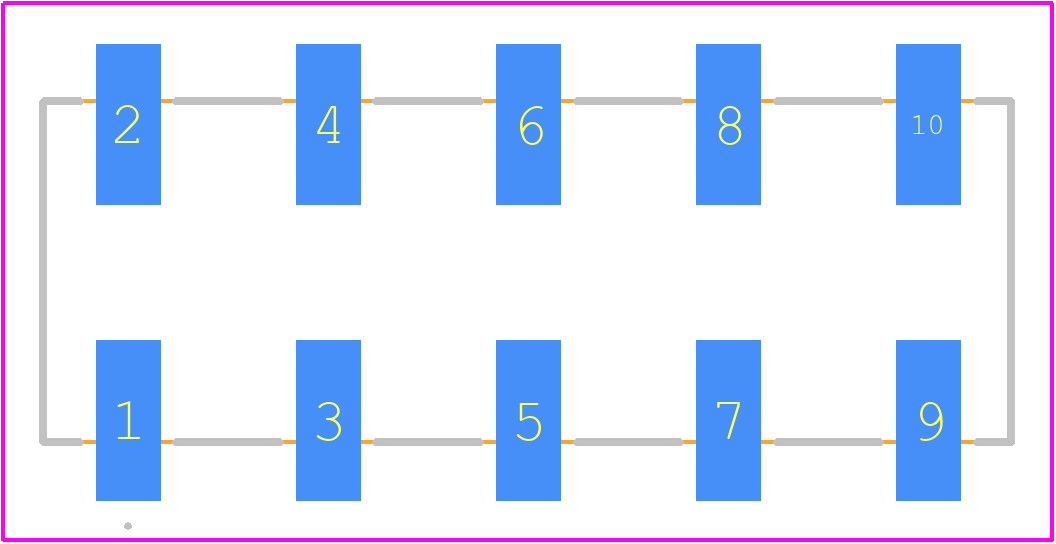 1473640000 - Weidmüller PCB footprint - Other - Other - 1473640000-2
