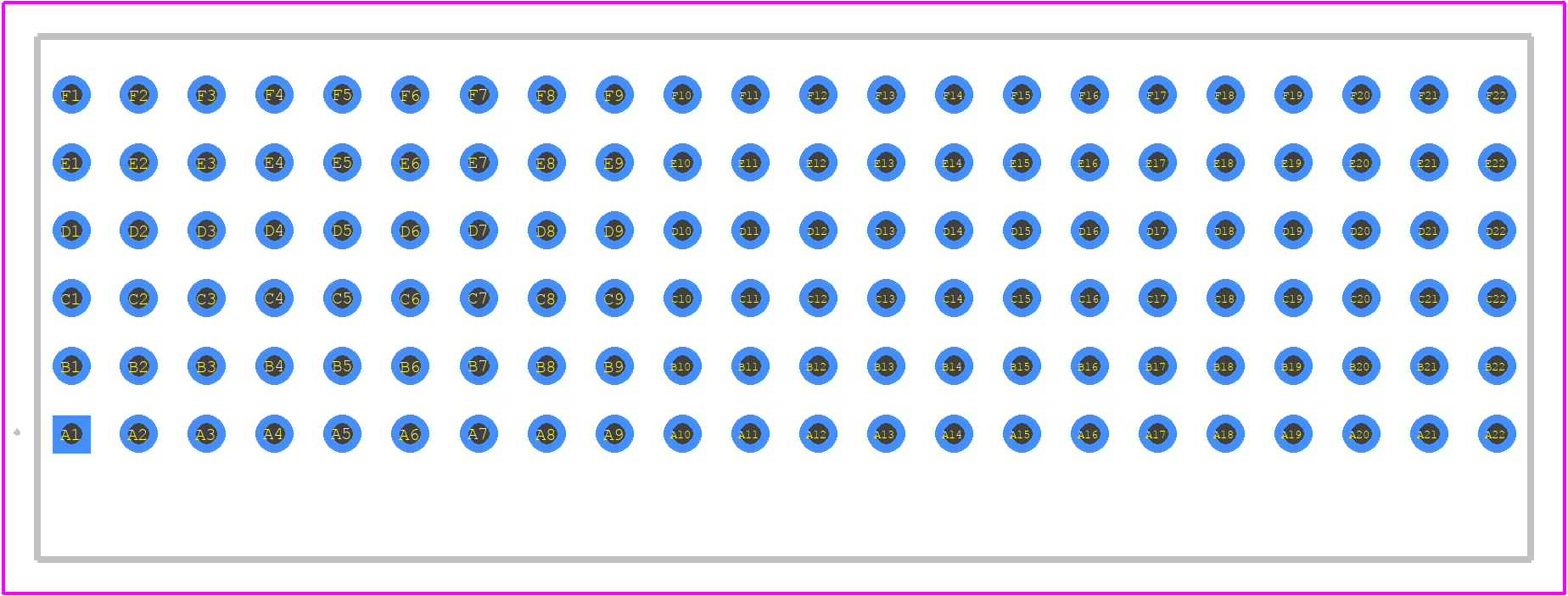 17041322201 - HARTING PCB footprint - Other - Other - 17041322201-1