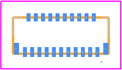 FH35C-21S-0.3SHW(99) - Hirose PCB footprint - Other - Other - FH35C-21S-0.3SHW(99)-2