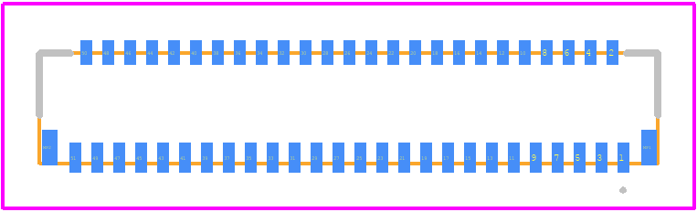 FH35C-51S-0.3SHW(99) - Hirose PCB footprint - Other - Other - FH35C-51S-0.3SHW(99)-3