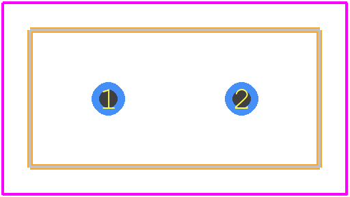 GB0800004 - Diodes Incorporated PCB footprint - Other - Other - GB0800004-1