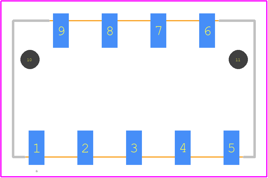 70ADJ-5-ML0 - Bourns PCB footprint - Other - Other - 70ADJ-5-ML0-1