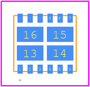 DMHC10H170SFJ-13 - Diodes Incorporated PCB footprint - Other - Other - V-DFN5045-12_2024-6