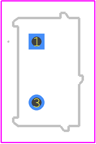 A11AP - NKK Switches PCB footprint - Other - Other - A11AP-4