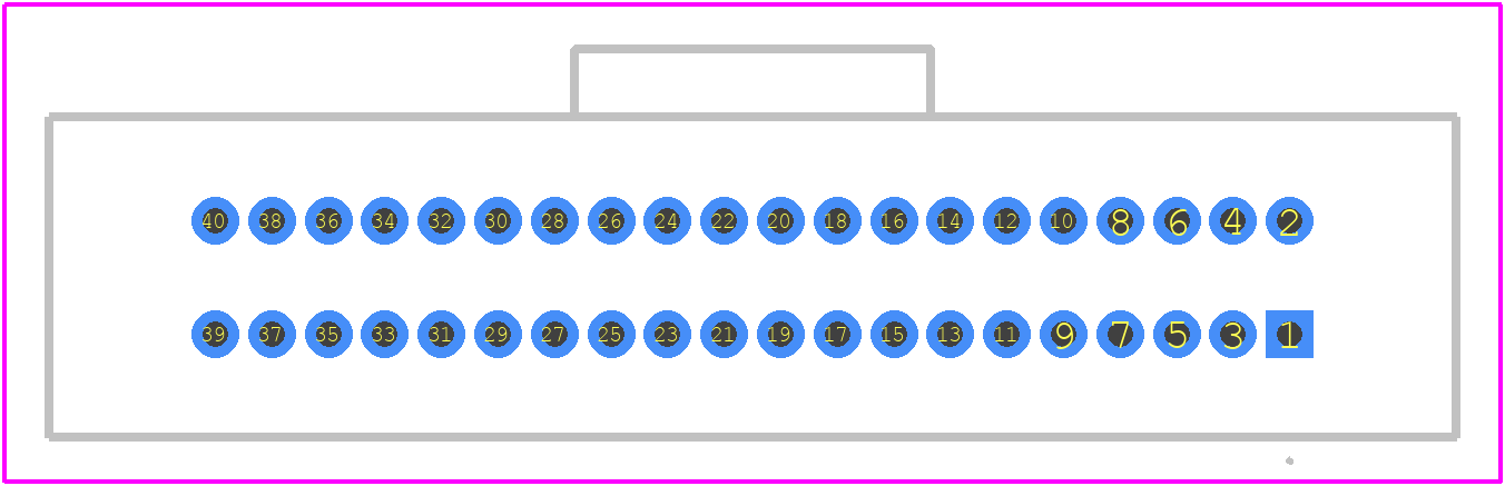 5-104666-3 - TE Connectivity PCB footprint - Other - Other - 5-104666-3-2