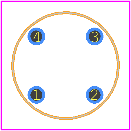 RB153 - Rectron PCB footprint - Other - Other - RB152-2