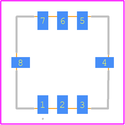 RBP-188+ - Mini-Circuits PCB footprint - Other - Other - RBP-188+-1
