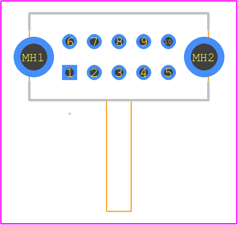 SSSF125800 - ALPS Electric PCB footprint - Other - Other - SSSF125800-2