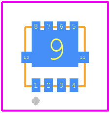NVTFWS9D6P04M8LTAG - onsemi PCB footprint - Other - Other - NVTFWS9D6P04M8LTAG-1