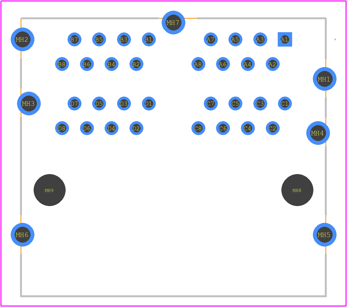 133052 - TE Connectivity PCB footprint - Other - Other - 133052-3