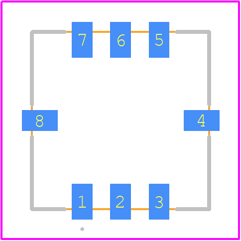 RLP-30+ - Mini-Circuits PCB footprint - Other - Other - CASE STYLE: GP1212