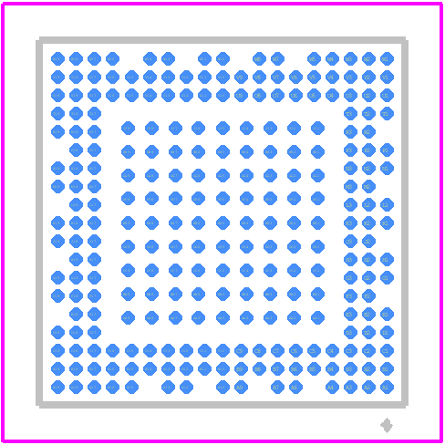 STM32MP157FAD1 - STMicroelectronics PCB footprint - Other - Other - STM32MP157FAD1-3