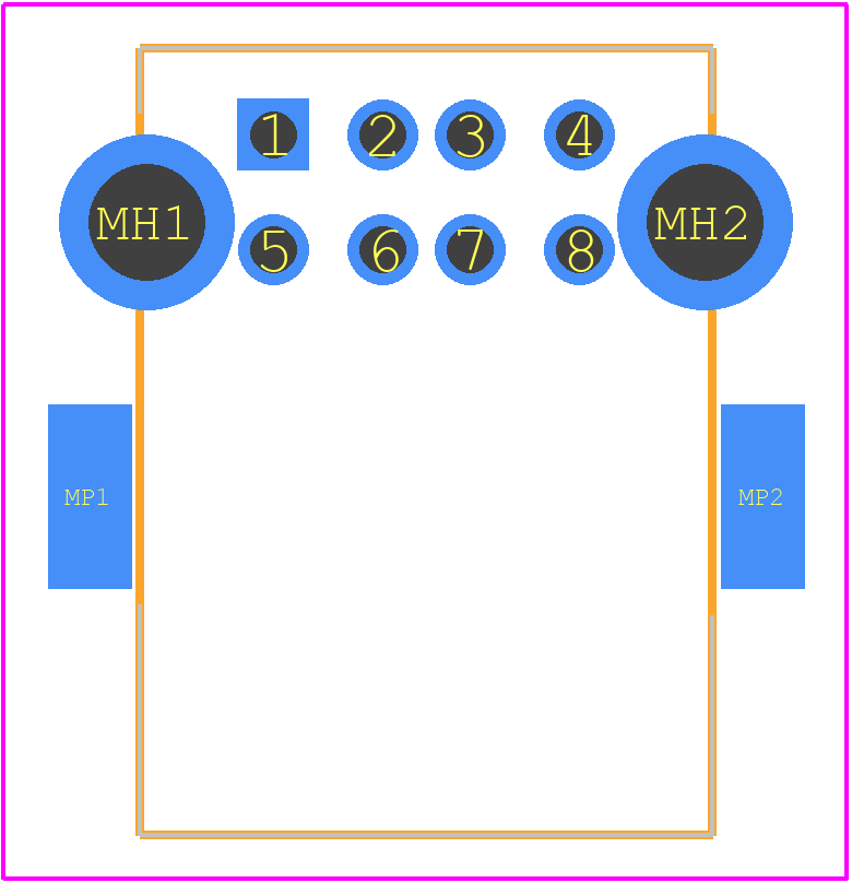 614108646521 - Würth Elektronik PCB footprint - Other - Other - 614108646521-4