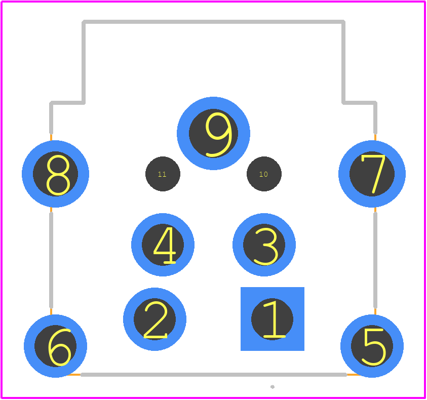 PD-40S - Same Sky PCB footprint - Other - Other - PD-40S-1