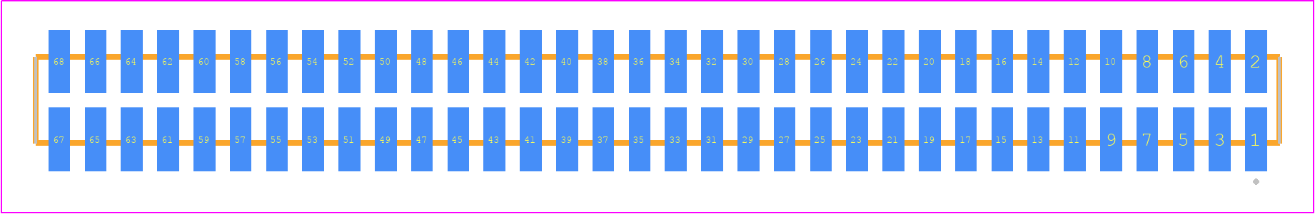 SFMC-134-02-H-D - SAMTEC PCB footprint - Other - Other - SFMC-134-SS-YY-D