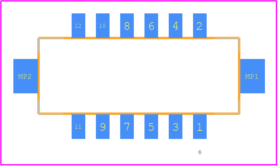 DF11C-12DP-2V(57) - Hirose PCB footprint - Other - Other - DF11C-12DP-2V(57)-1