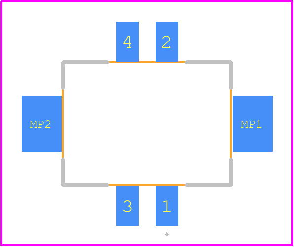 DF11C-4DP-2V(57) - Hirose PCB footprint - Other - Other - DF11C-4DP-2V(57)-2