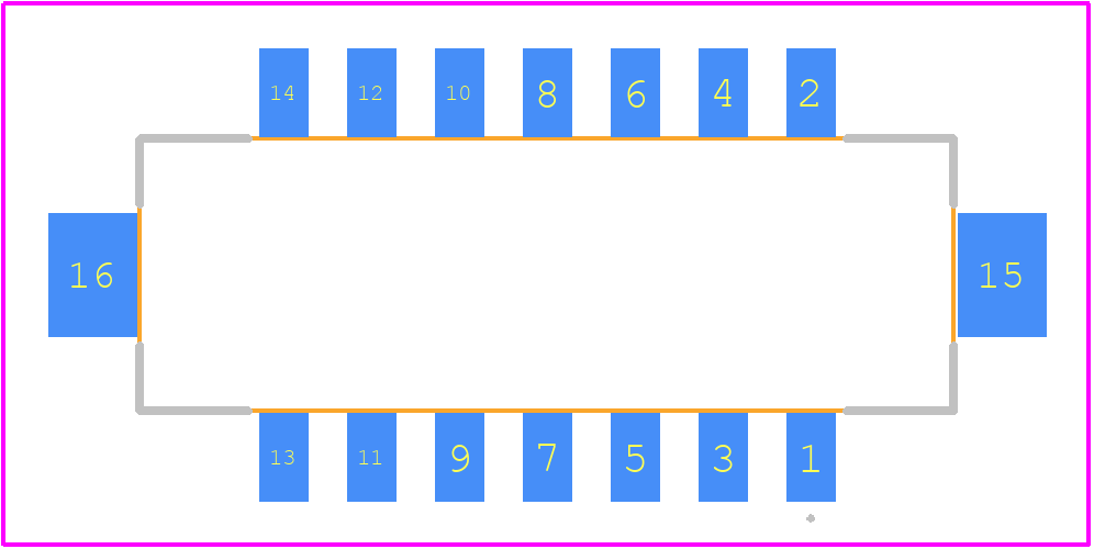 DF11C-14DP-2V(57) - Hirose PCB footprint - Other - Other - DF11C-14DP-2V(57)-1