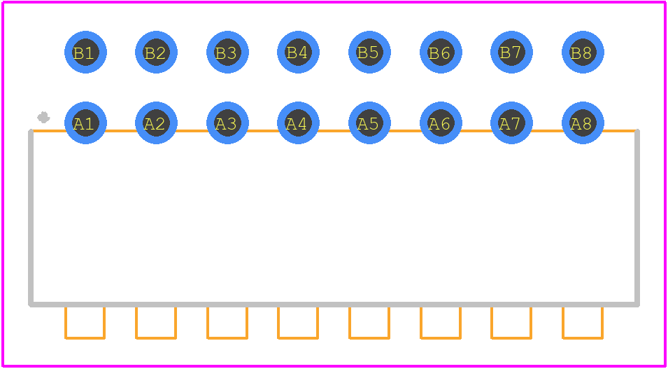 NDA-08TV - Diptronics PCB footprint - Other - Other - NDA-08TV-2