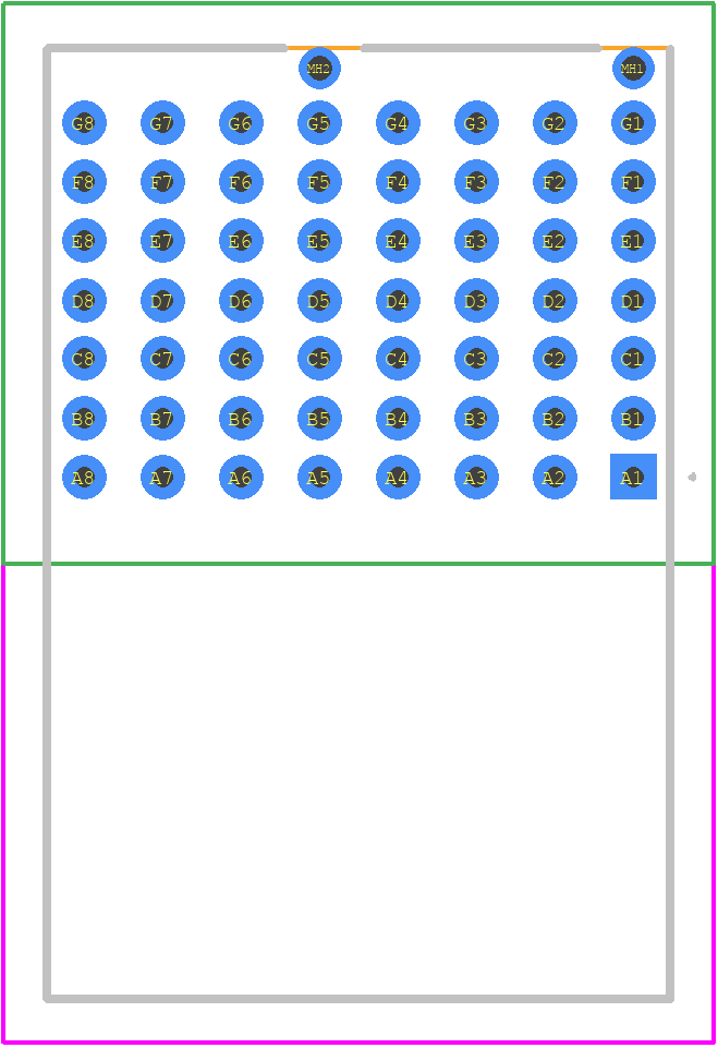2226996-1 - TE Connectivity PCB footprint - Other - Other - 2226996-1-1