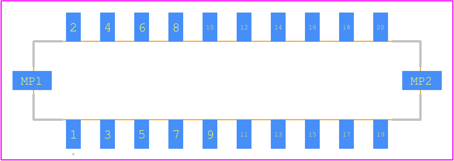 5-794638-0 - TE Connectivity PCB footprint - Other - Other - 5-794638-0-2