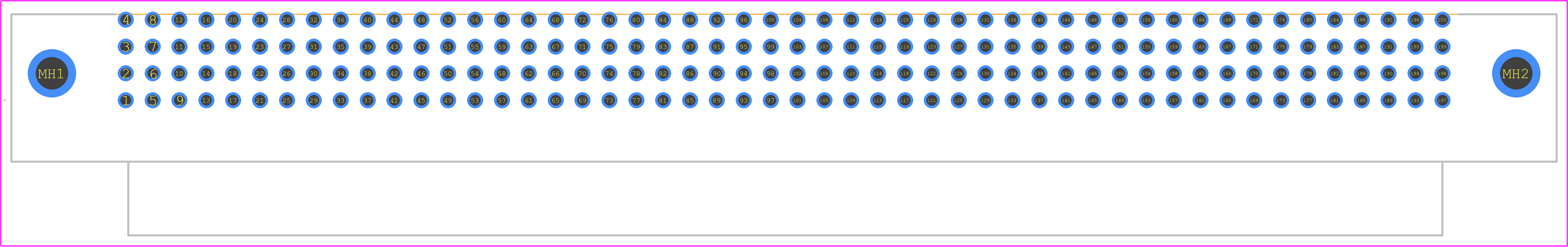 532434-7 - TE Connectivity PCB footprint - Other - Other - 532434-7-3