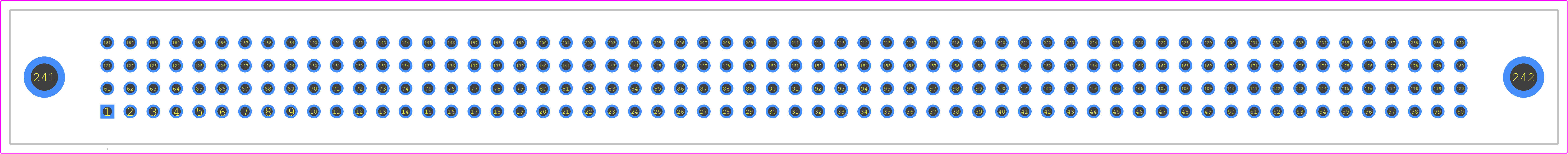 533285-9 - TE Connectivity PCB footprint - Other - Other - 533285-9-4