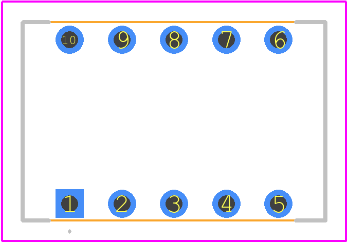 5435802-4 - TE Connectivity PCB footprint - Other - Other - 5435802-4-3