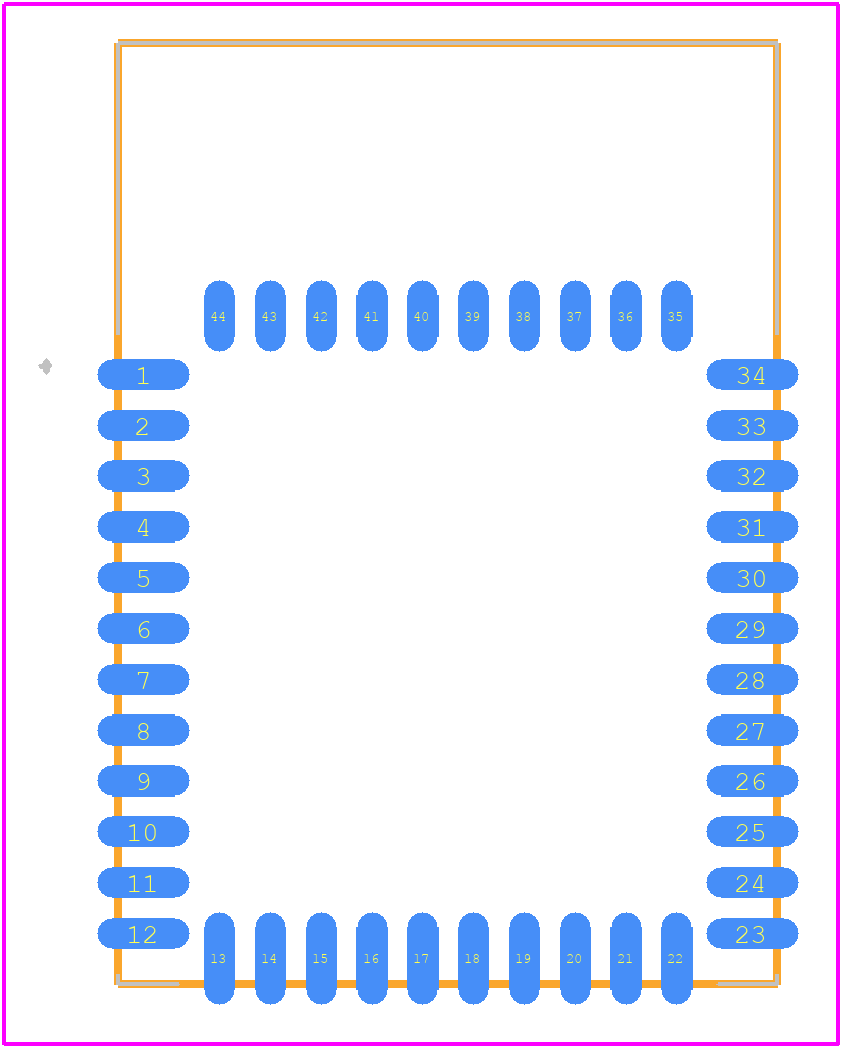 AMW037-1.2.0R - Silicon Labs PCB footprint - Other - Other - AMW037-1.2.0R-1