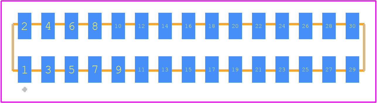 8-1734516-0 - TE Connectivity PCB footprint - Other - Other - 8-1734516-0-2