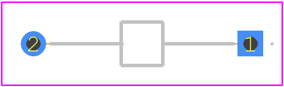 HLMP-6820 - Avago Technologies PCB footprint - Other - Other - HLMP-6820-2